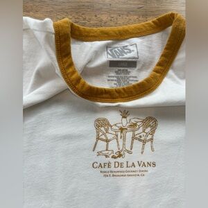 Vans White Café T-Shirt